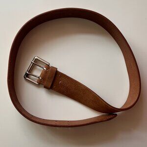 Hugo Boss Women's Genuine Suede Brown Leather Belt